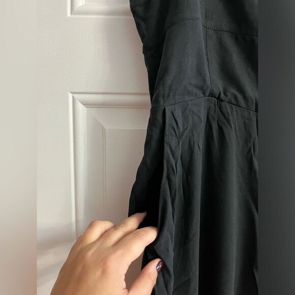 Madewell Square-Neck Wide-Leg Sleeveless Jumpsuit NWT Size 6 - Picture 6 of 14